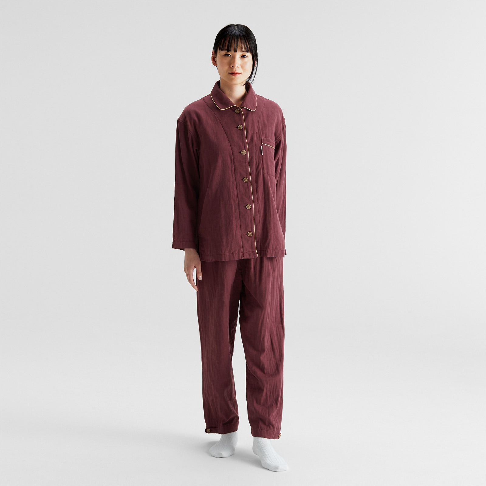 Smooth Triple Gauze Pajamas