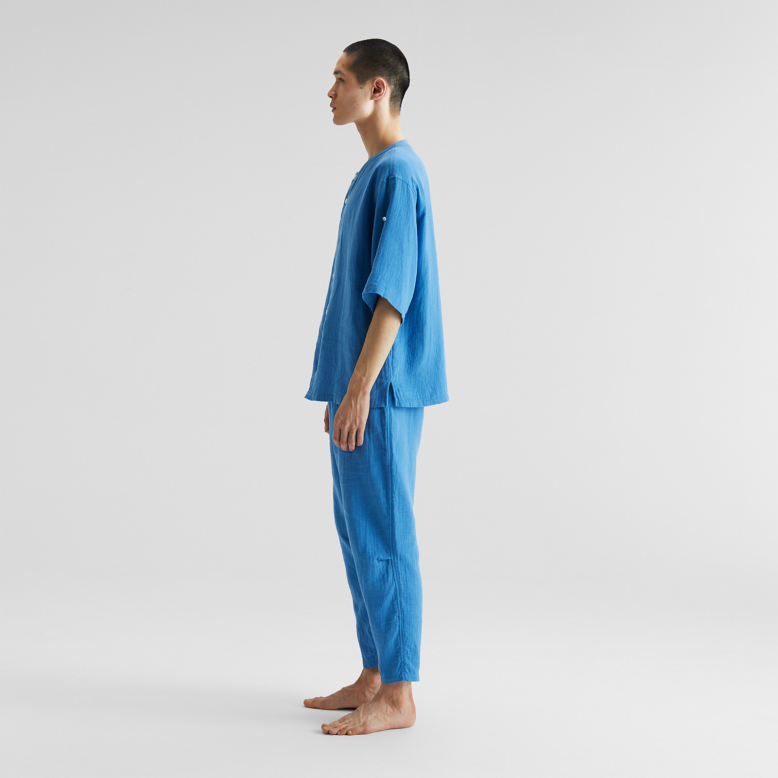 Cotton Linen Waffle Gauze Pajamas