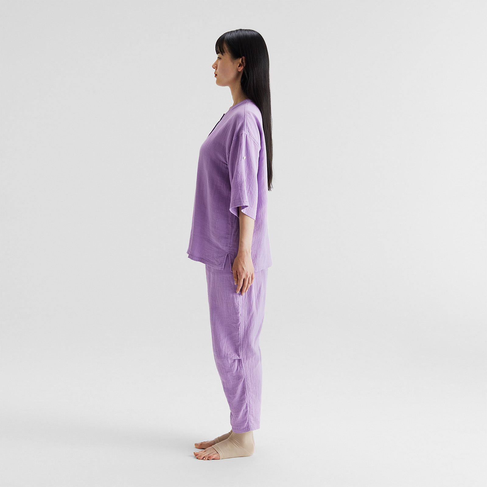 Cotton Linen Waffle Gauze Pajamas
