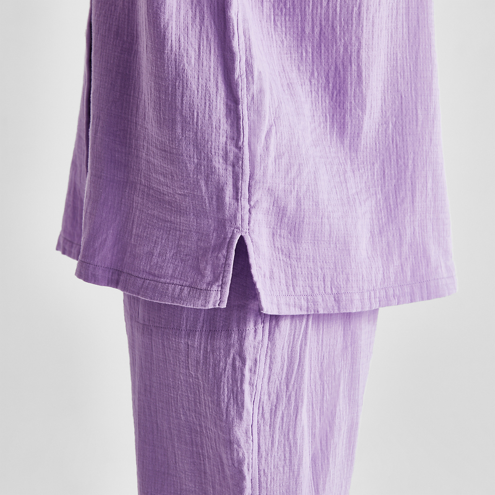 Cotton Linen Waffle Gauze Pajamas